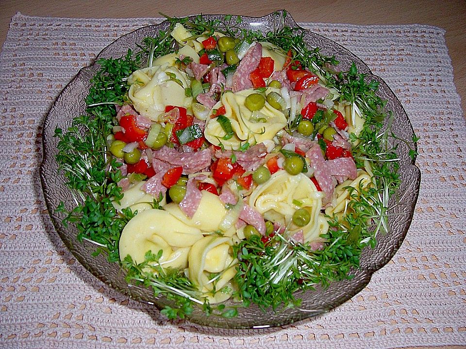 Erbsen - Tortellini - Salat von kochschlumpfine| Chefkoch