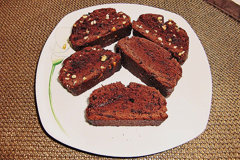 Biscotti mit Haselnüssen und Chocolate