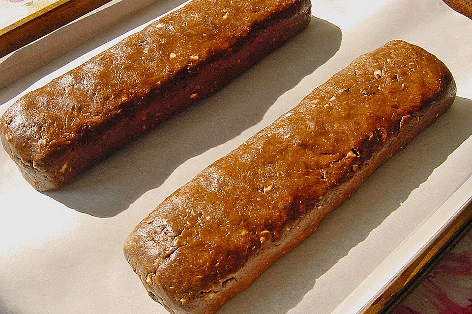 Biscotti mit Haselnüssen und Chocolate