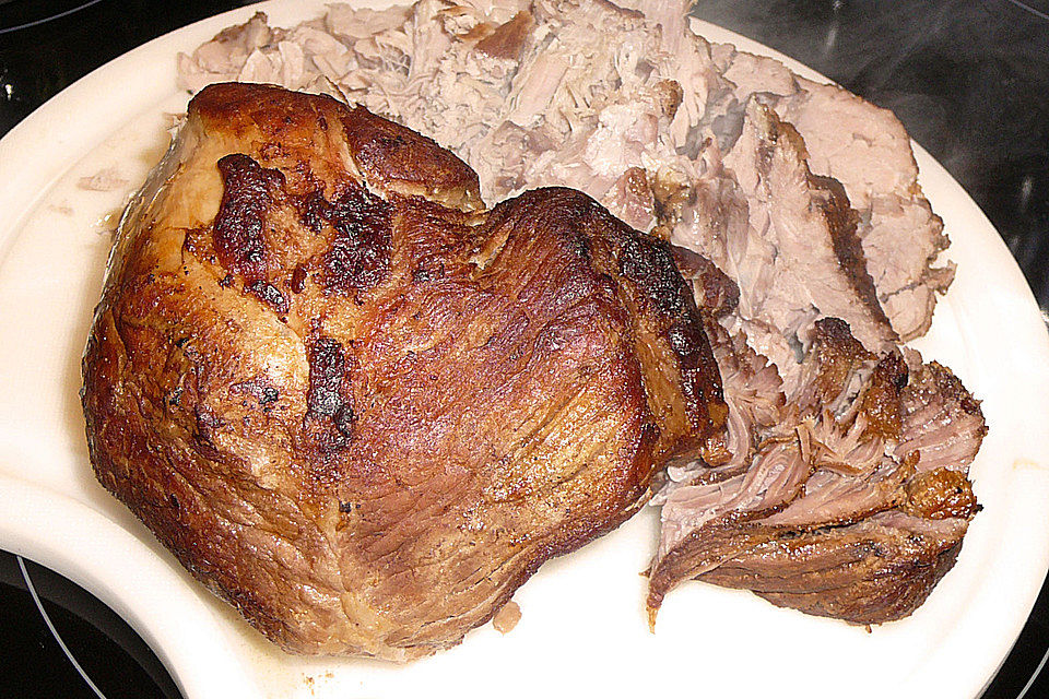 Winterlicher Schweinebraten Winterlicher Schweinebraten