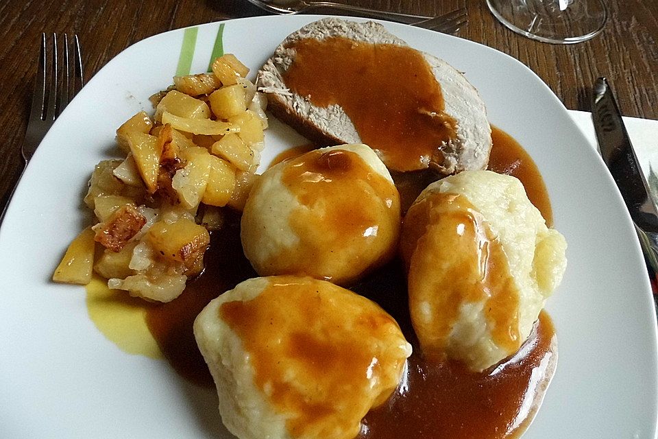 Winterlicher Schweinebraten Winterlicher Schweinebraten