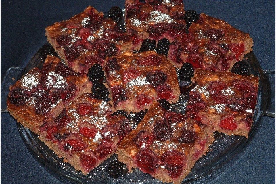 Brombeer - Apfel - Kuchen