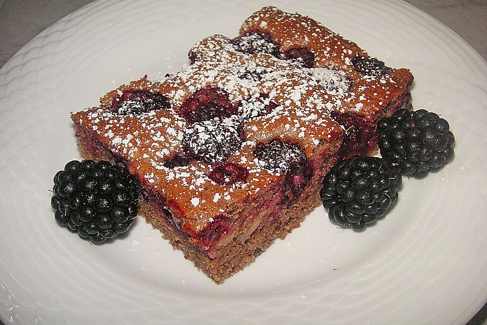 Brombeer - Apfel - Kuchen