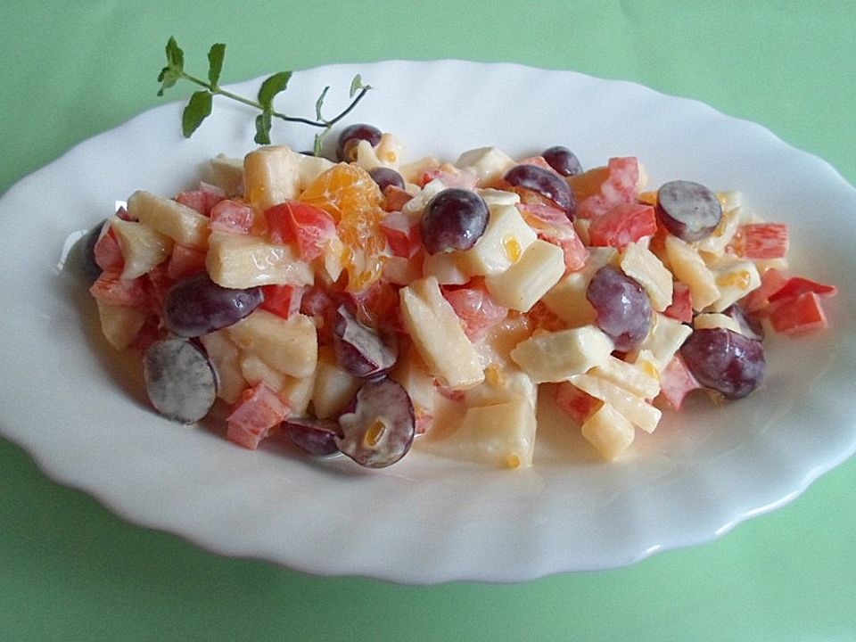 Käse - Früchte - Salat von ann1962| Chefkoch