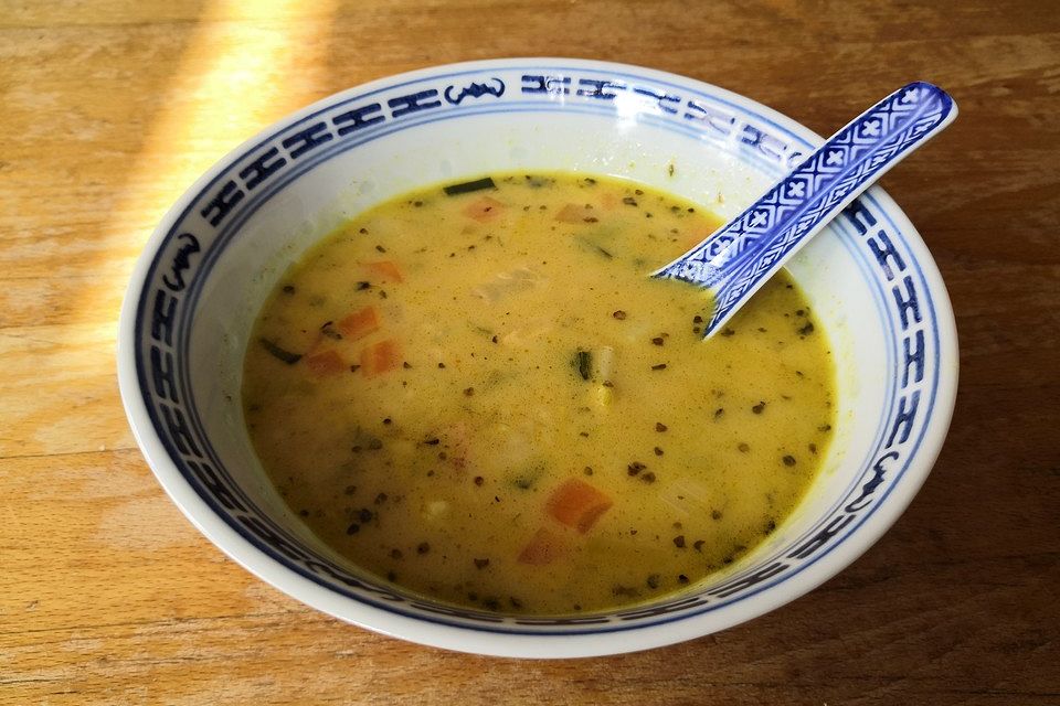 Grünkernsuppe