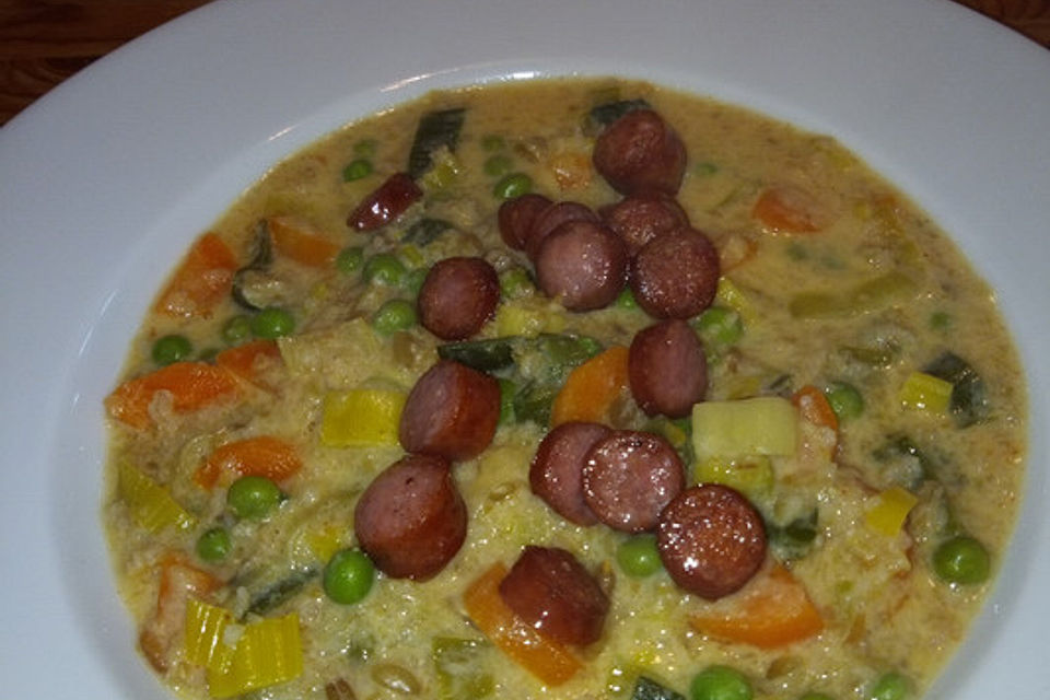 Grünkernsuppe