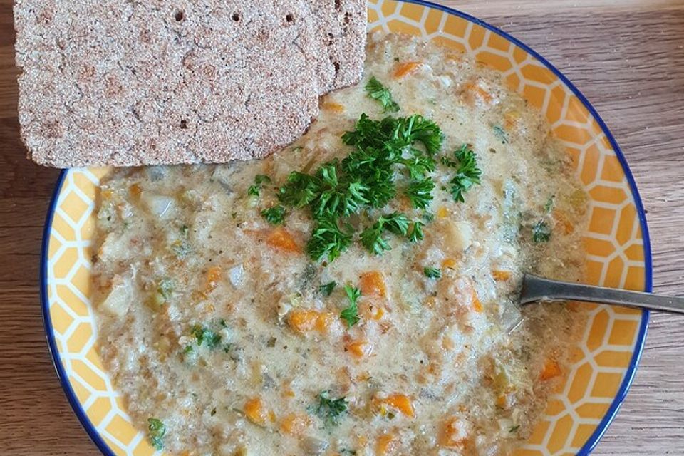 Grünkernsuppe