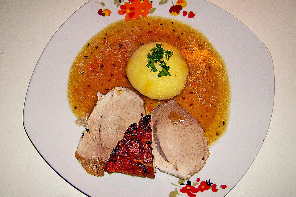 Krustenbraten vom Schwein