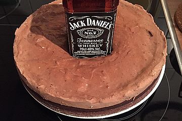 Jack Daniels - Kuchen mit Vanillecreme