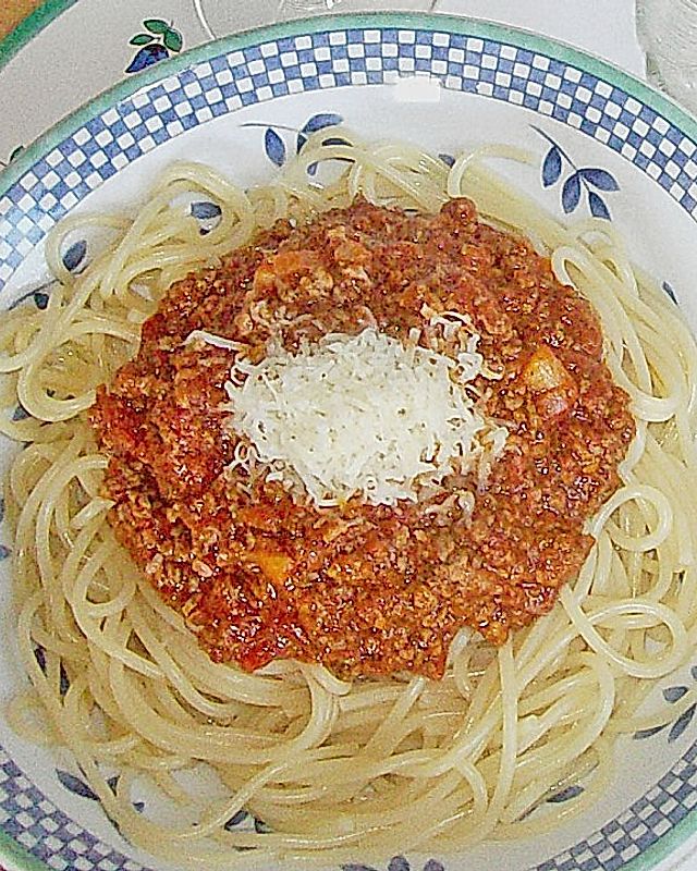 Spagetti Bolognese, kein Instant