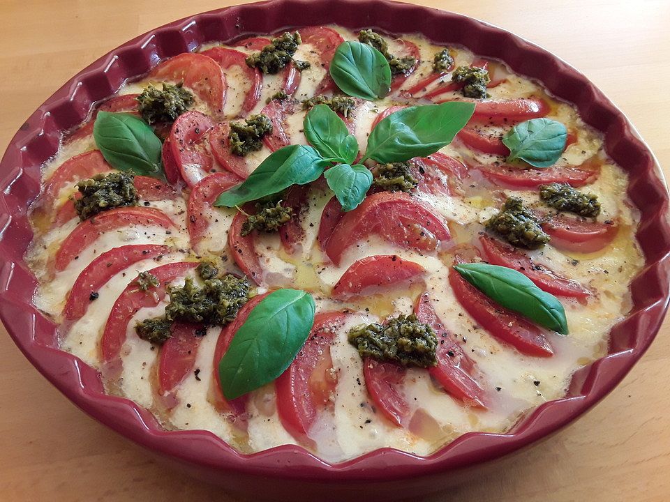 Tomaten - Mozzarella - Gratin von Fusselhase| Chefkoch