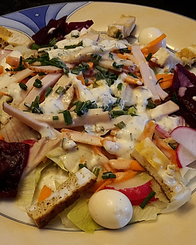 Salatsoße für größere Mengen