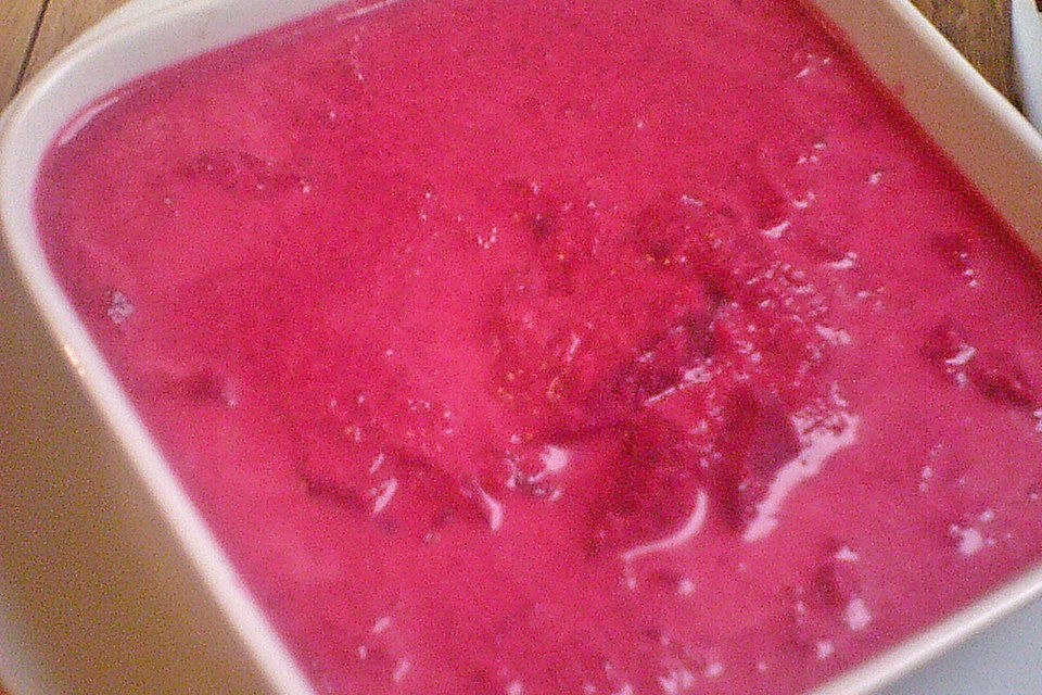 Meine schlanke Rote Bete - Suppe