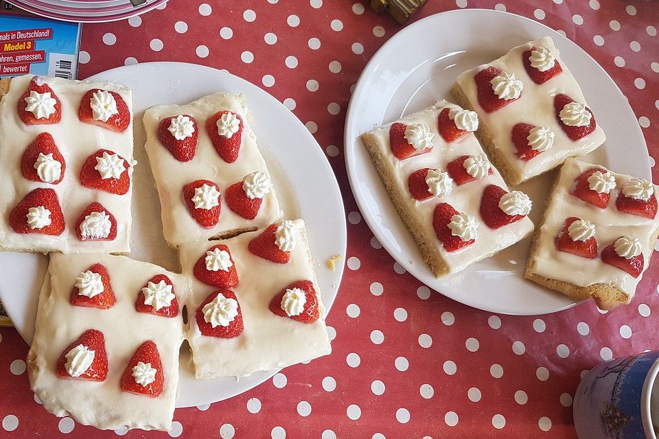 Erdbeer - Vanille - Kuchen