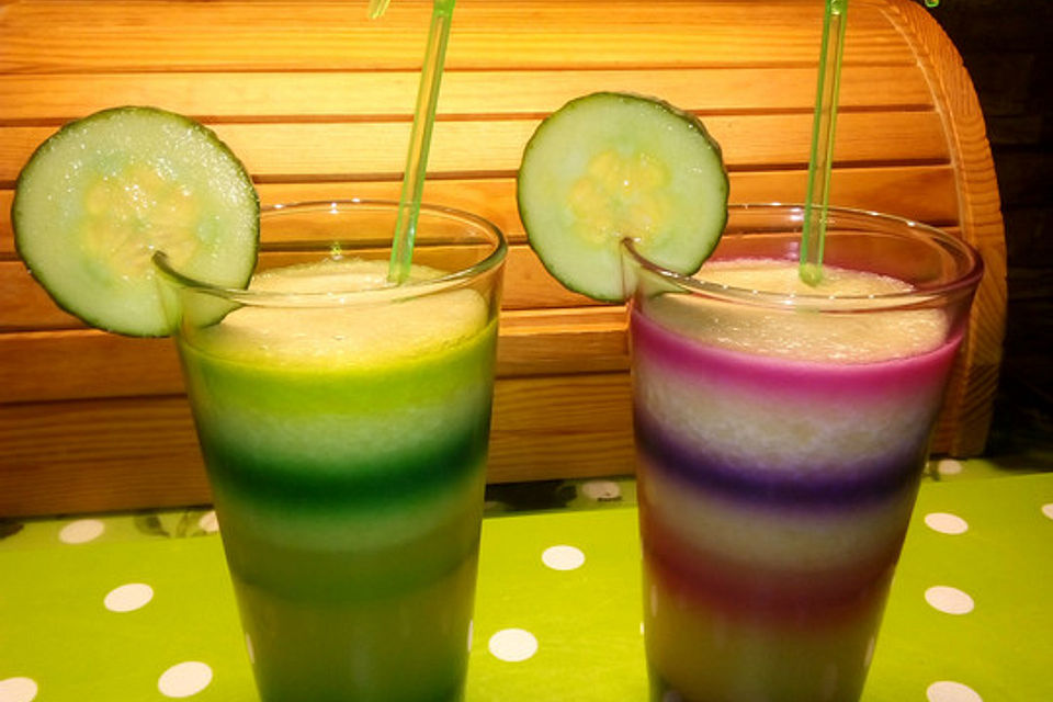 Apfel - Gurken - Smoothie