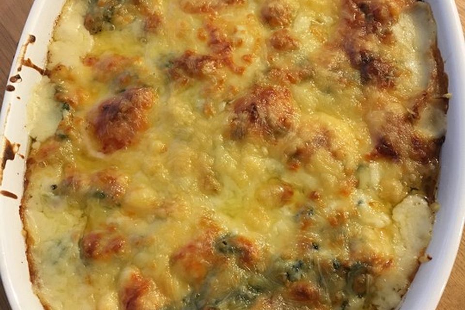 Spinat - Schafskäse - Lasagne