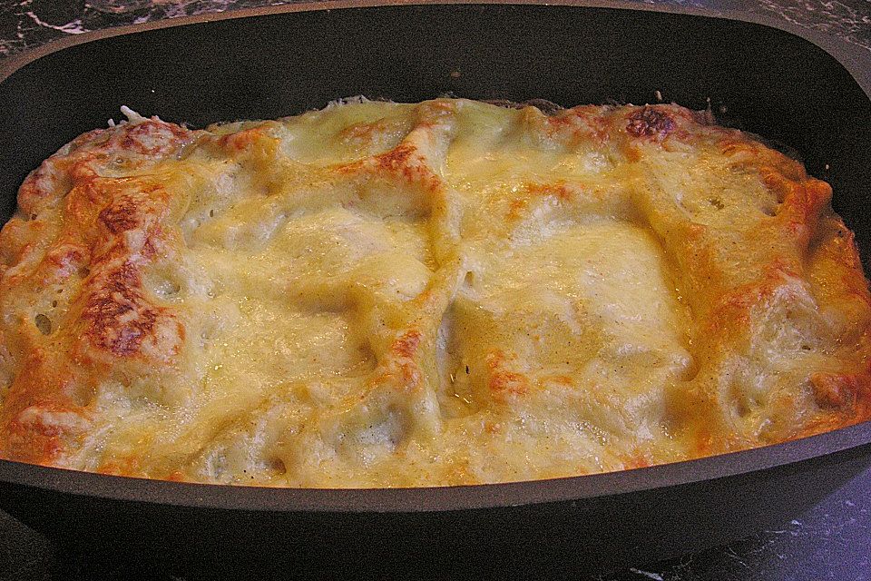 Spinat - Schafskäse - Lasagne