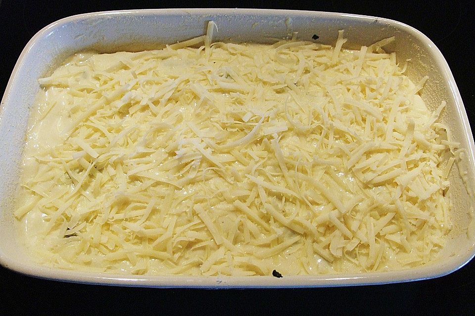 Spinat - Schafskäse - Lasagne