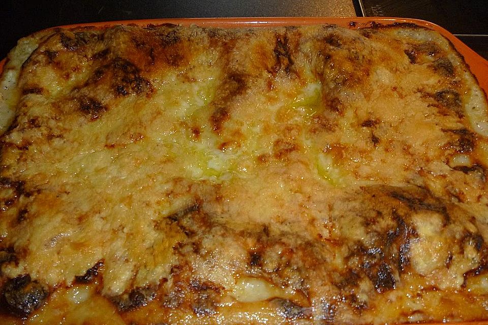 Spinat - Schafskäse - Lasagne