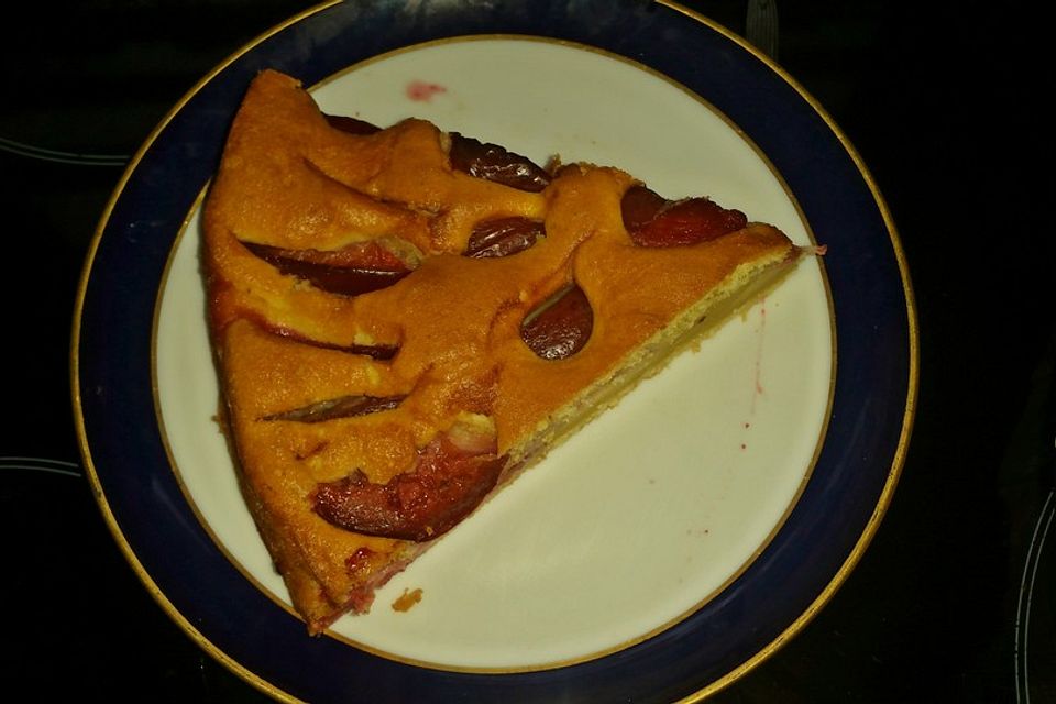 Zwetschgen - Eierlikör - Kuchen