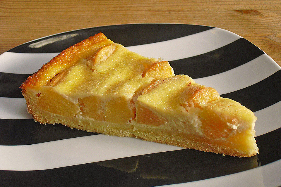 Quittenkuchen mit Rahmguss