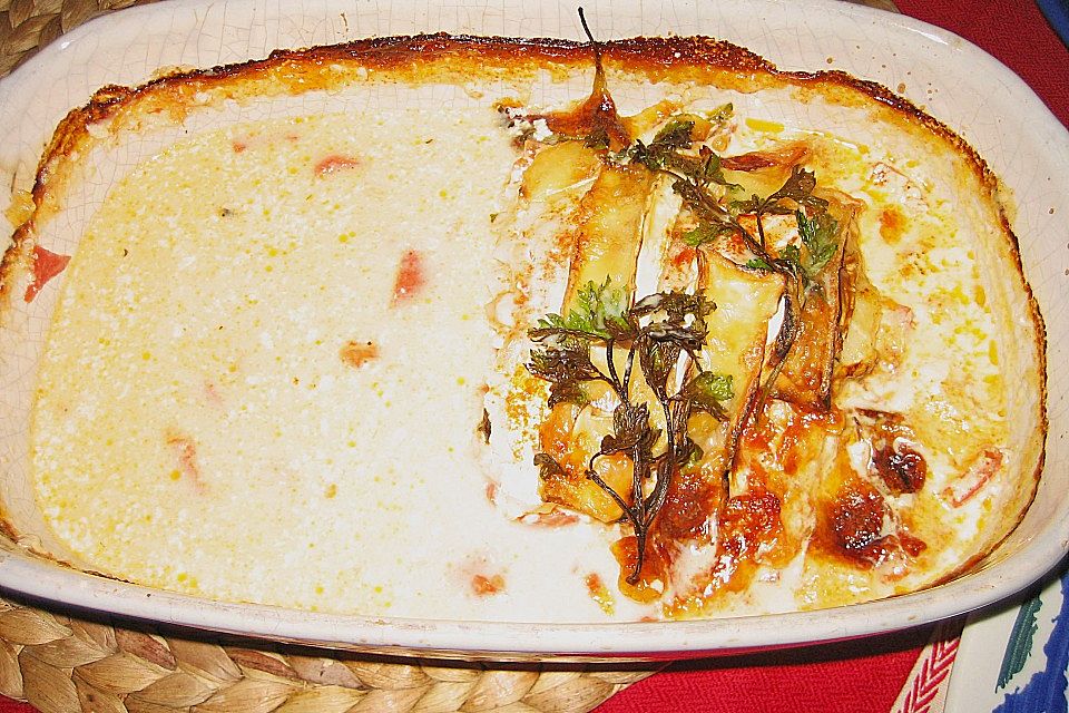 Camembert - Fisch - Auflauf