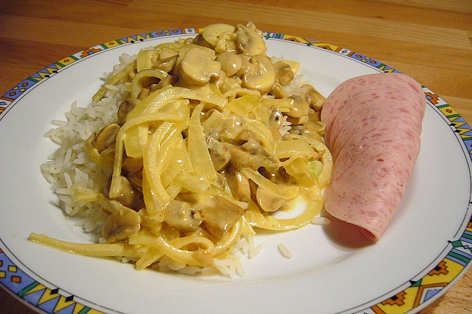 Brittas schnelle Champignon - Pilz - Pfanne