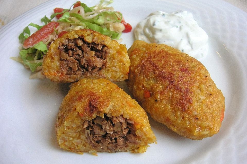 Libanesische Kürbis - Kibbeh