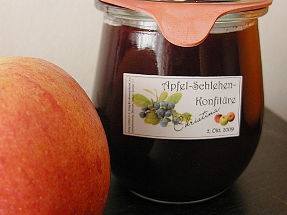 Schlehen - Apfel - Konfitüre von fiora| Chefkoch