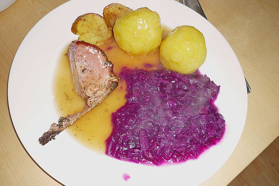 Kasselerbraten mit Apfelsauce