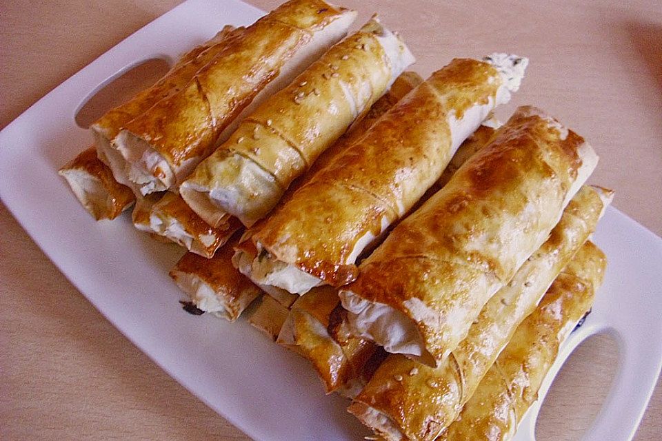 Zeldas Hackfleisch - Börek mit Spinat