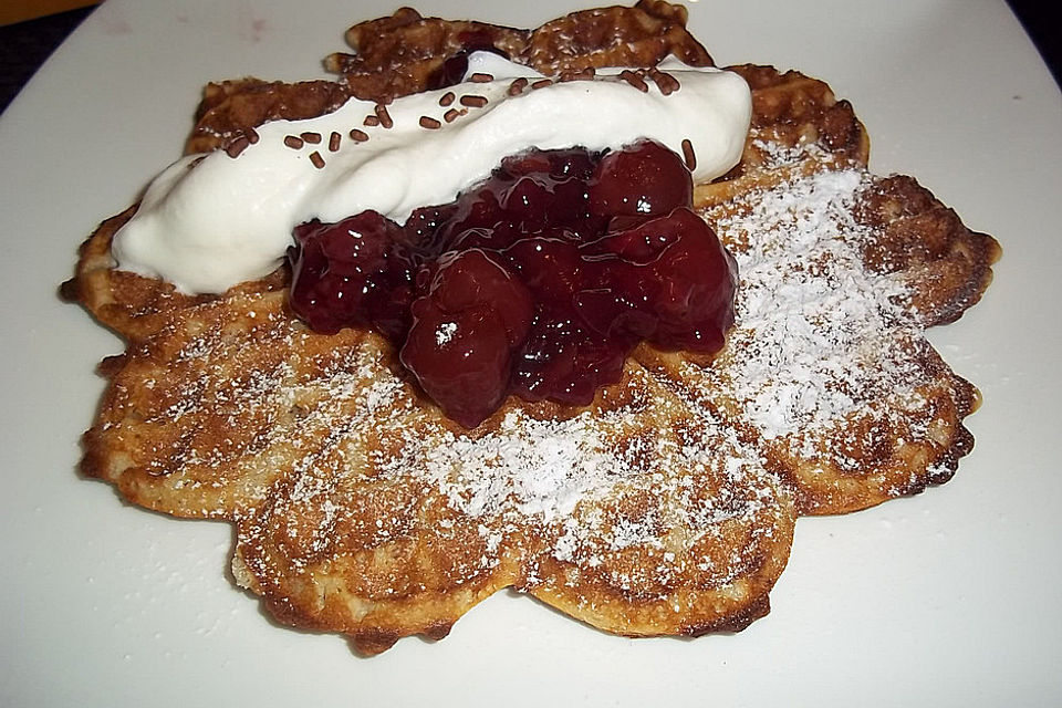 Buchweizenwaffeln Buchweizenwaffeln
