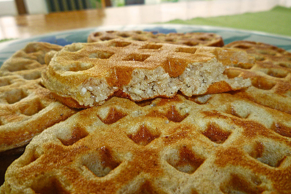 Buchweizenwaffeln Buchweizenwaffeln