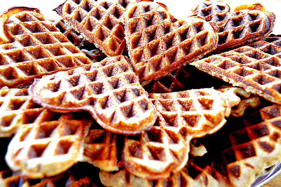 Buchweizenwaffeln Buchweizenwaffeln