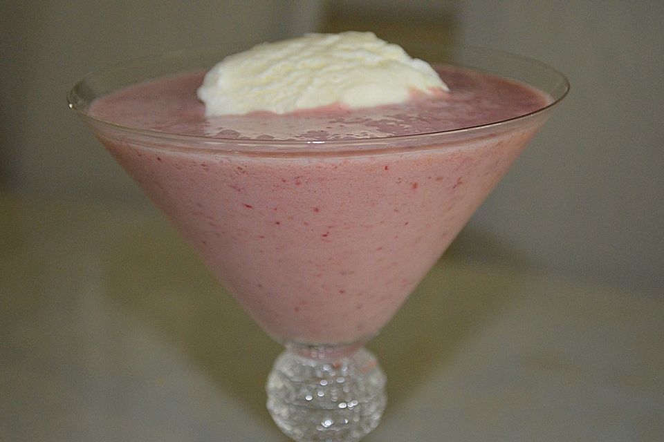 Himbeer - Pfirsich Smoothie