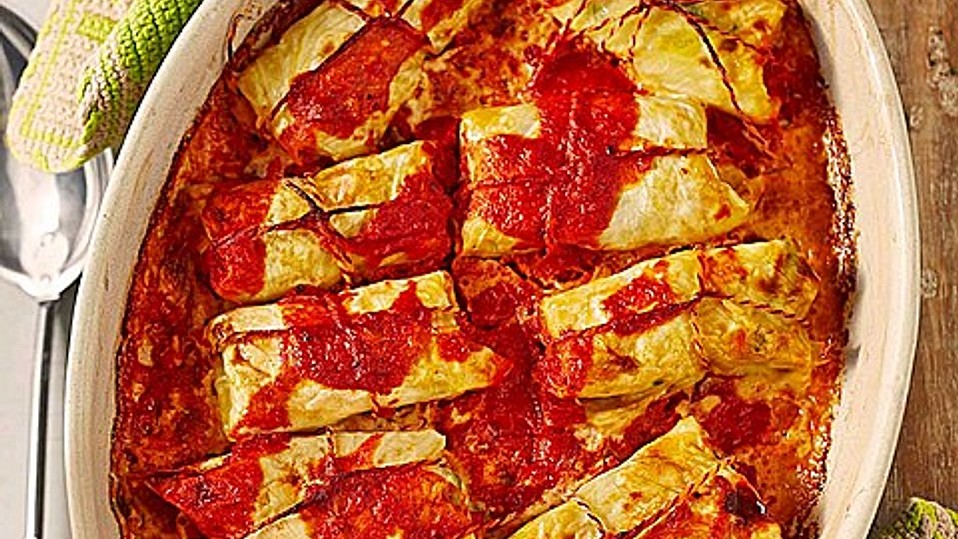 Vegetarische-Kohlrouladen
