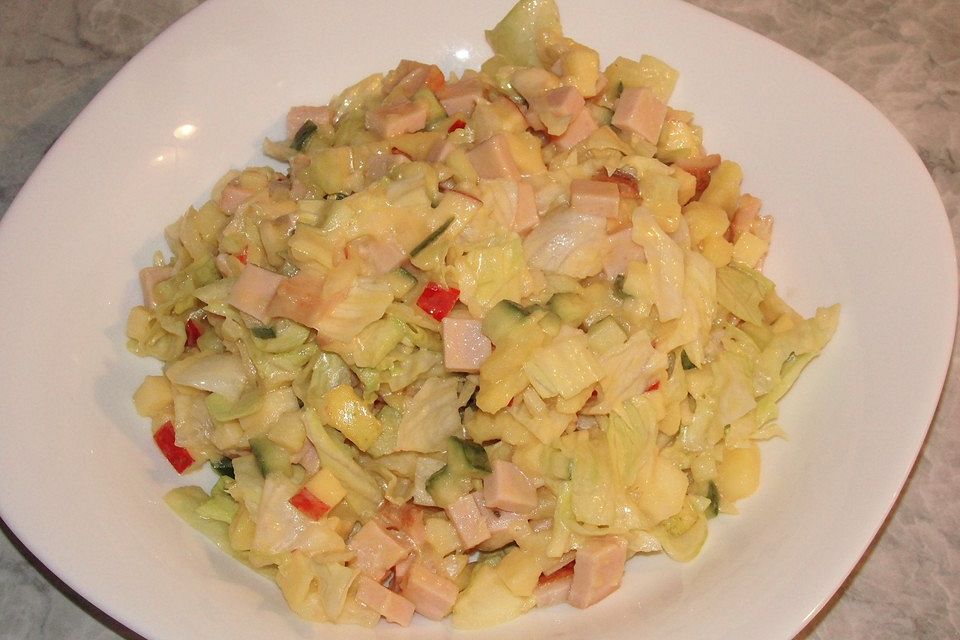 Fleischkäse - Salat