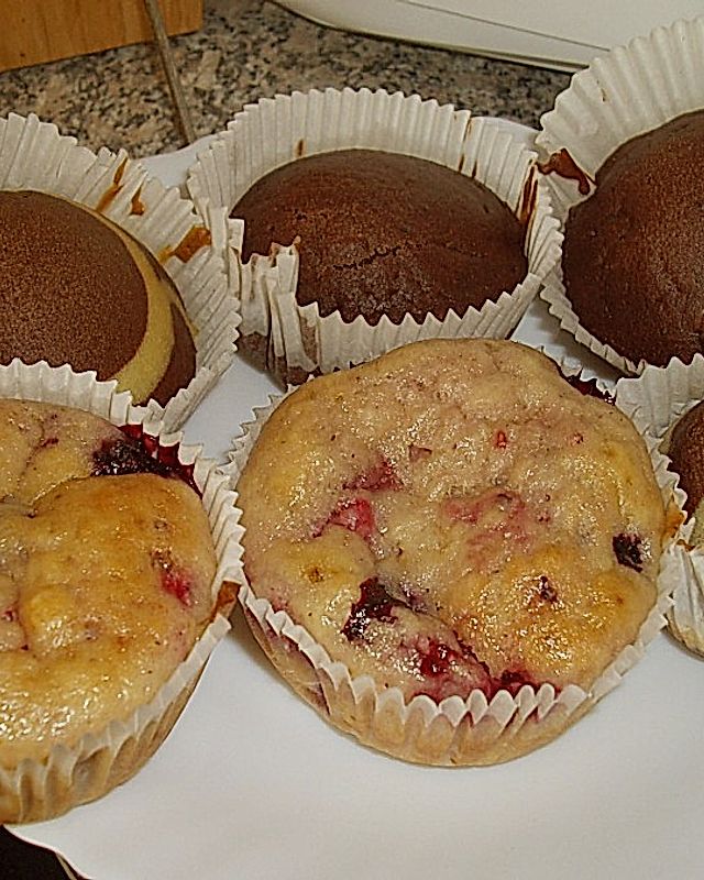 Buttermilch - Beeren - Muffins