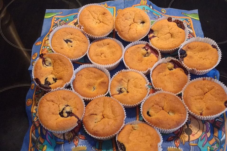 Heidelbeer Joghurt Muffins