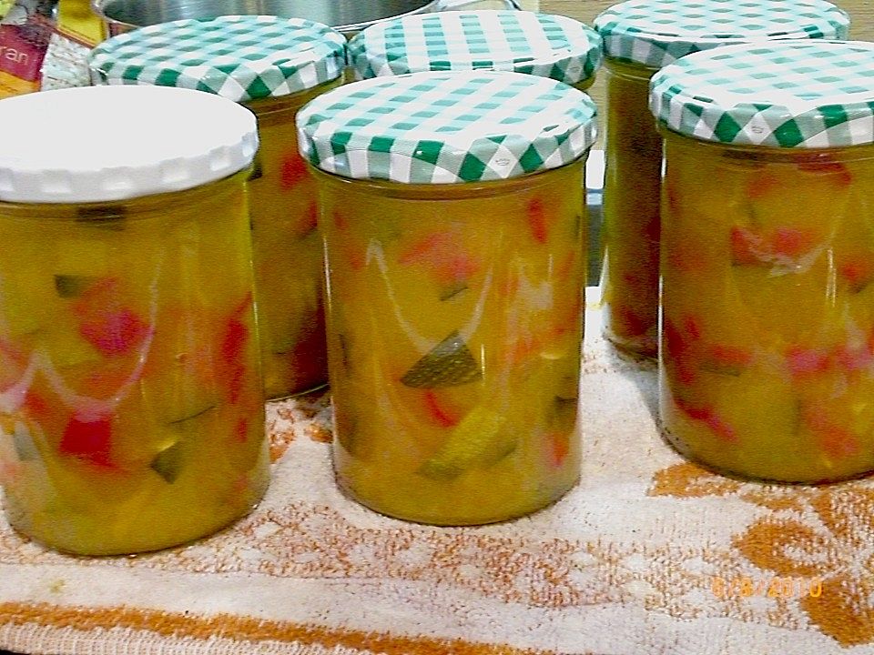 Zucchini - Paprika süßsauer von Karin64 | Chefkoch