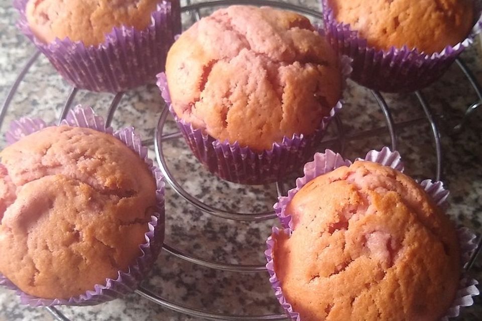 Erdbeer - Muffins