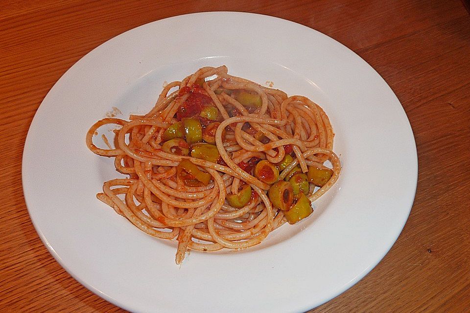 Spaghetti mediterraneo