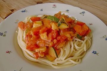 Scharfe Gemuse Spaghetti Von Sundra Chefkoch 
