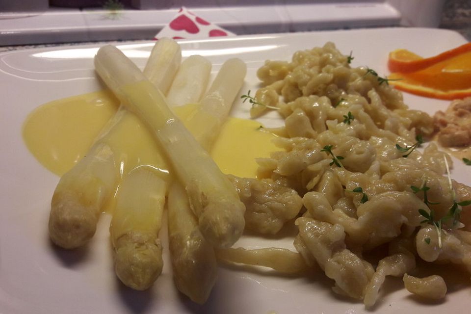 Spargel im Päckchen