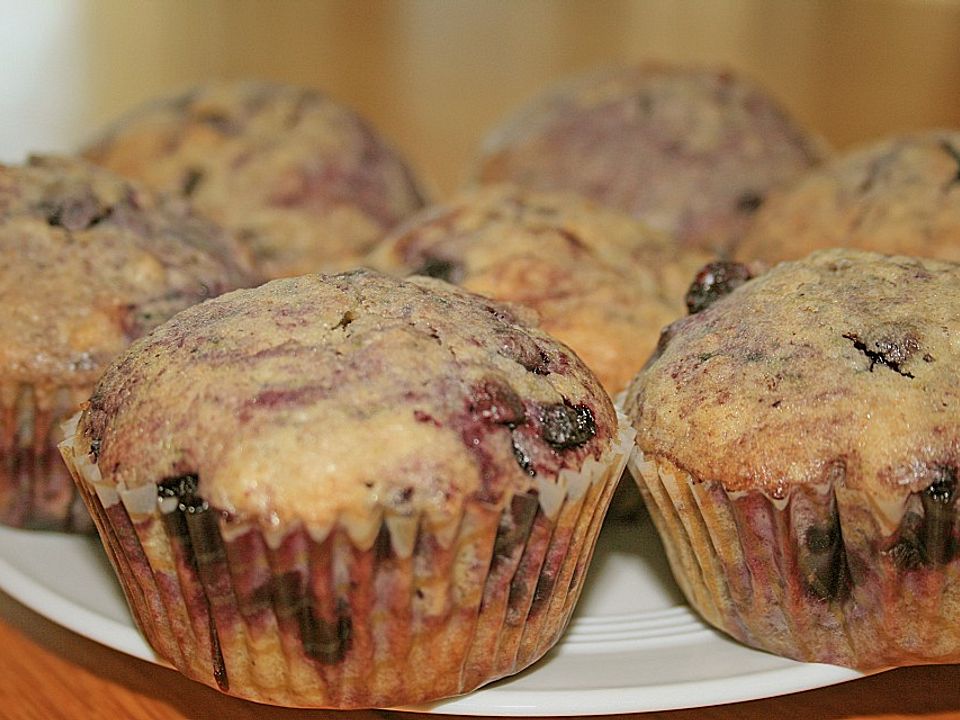 Heidelbeer - Muffins von küchenchefin| Chefkoch