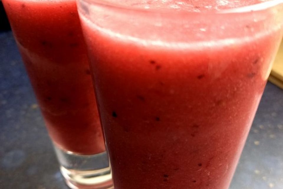 Beerensmoothie ohne Zucker