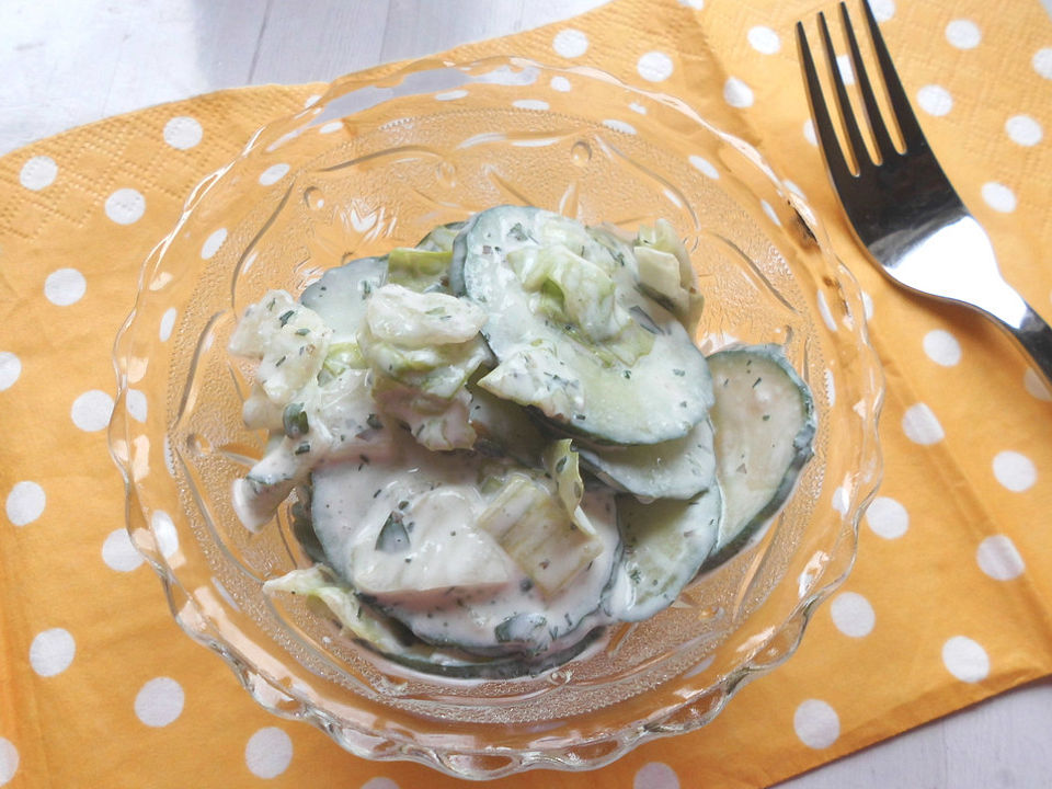 Mamas Gurken - Eisberg - Salat von maag78| Chefkoch