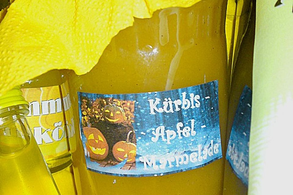 Kürbis - Apfel - Konfitüre