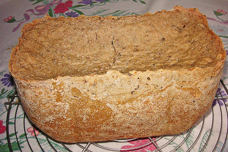 Saftiges Dinkel - Roggenbrot aus dem BBA