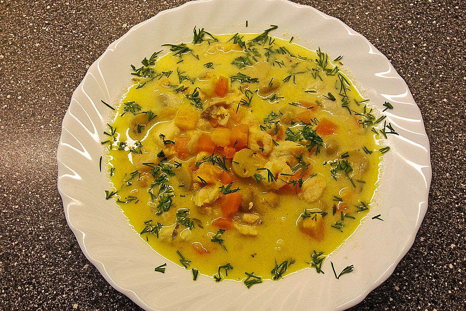 Büsumer Fischsuppe